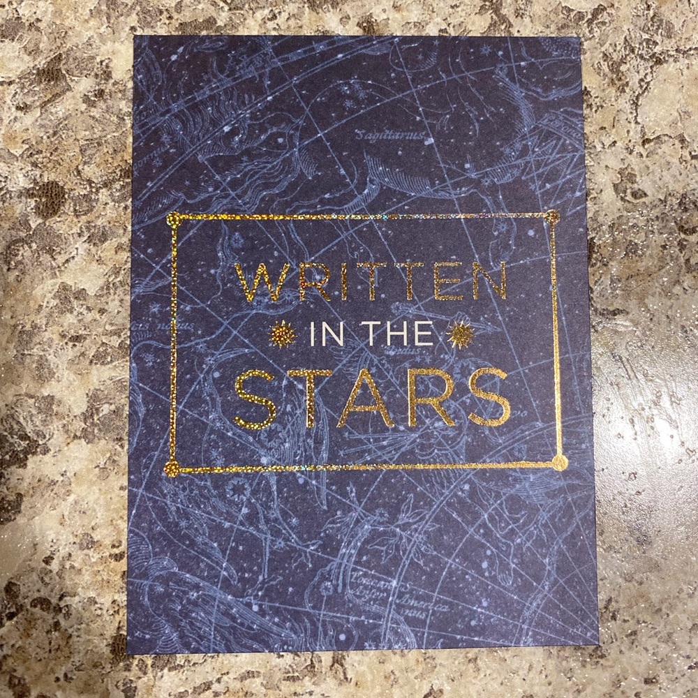 ☪️ Written in the Stars art print